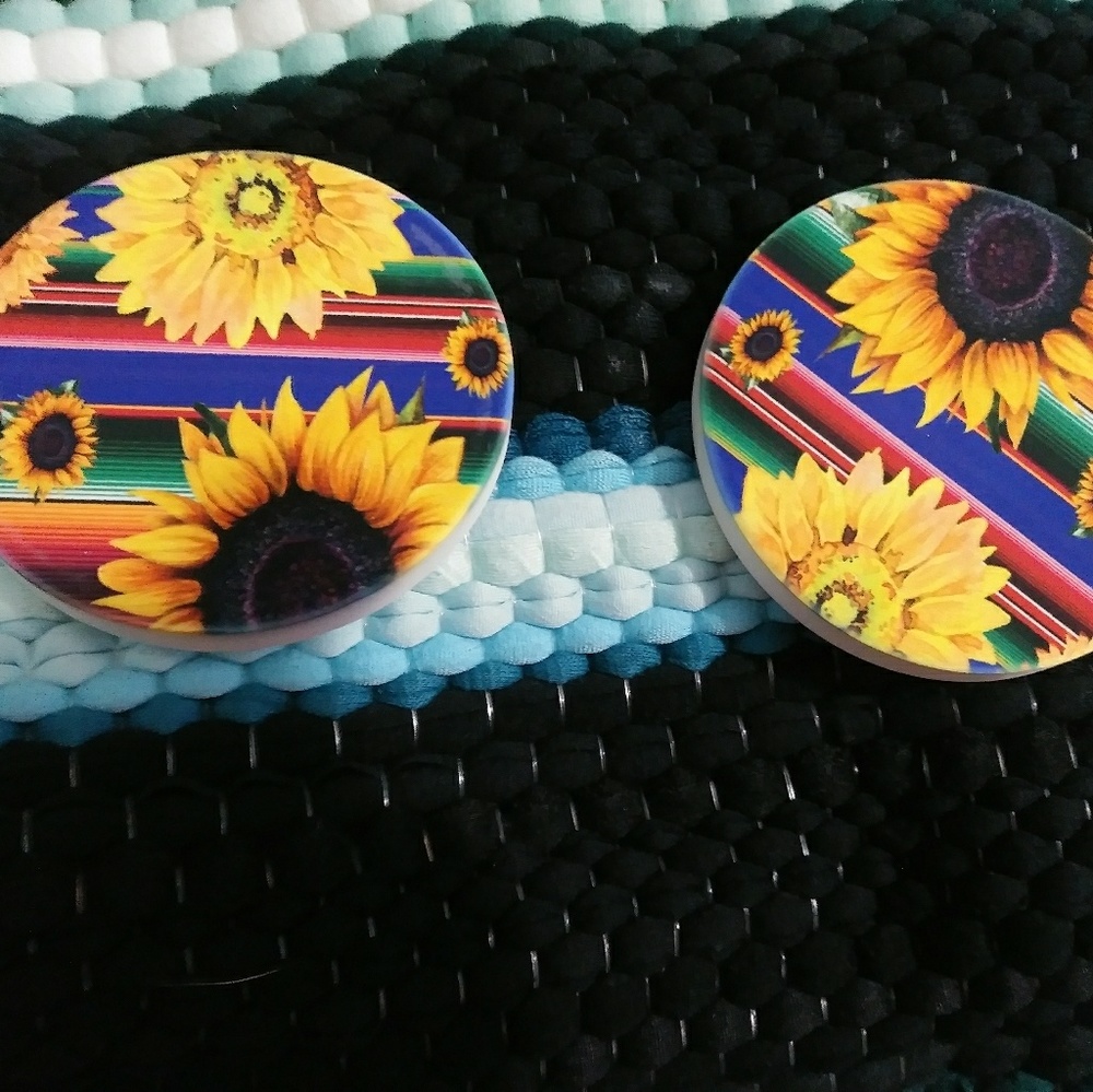 Sandstone car coasters